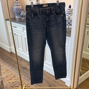 Madewell Women's Boyfriend Jeans - Dark Blue